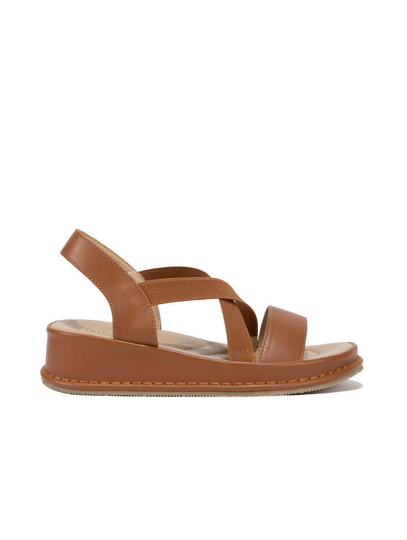 Sandales à brides croisées